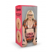 Двусторонний мастурбатор Lola Taylor - 22 см. - ФлешНаш - в Пскове купить с доставкой