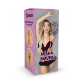 Двусторонний мастурбатор Misha Maver - 22 см. - ФлешНаш - в Пскове купить с доставкой