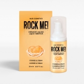 Жидкий вибратор Nuei Rock Me! с ароматом печенья и сливок - 20 мл. - Nuei cosmetics - купить с доставкой в Пскове