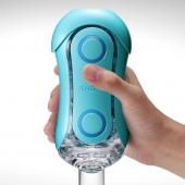 Голубой мастурбатор Tenga Flip ORB Ocean - Tenga - в Пскове купить с доставкой