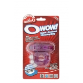 Фиолетовое эрекционное виброкольцо OWOW PURPLE - Screaming O - в Пскове купить с доставкой