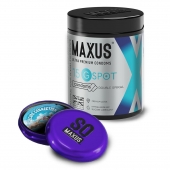 Гладкие презервативы Maxus G spot с двойной спиралью - 15 шт. - Maxus - купить с доставкой в Пскове