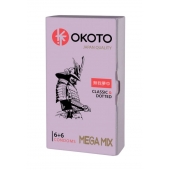 Презервативы OKOTO Mega Mix - 12 шт. - Sitabella - купить с доставкой в Пскове