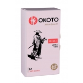 Тонкие презервативы OKOTO Ultra Thin - 12 шт. - Sitabella - купить с доставкой в Пскове