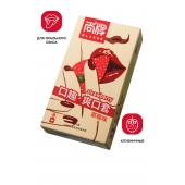 Презервативы Elasun Strawberry с аромато клубники - 10 шт. - Elasun - купить с доставкой в Пскове