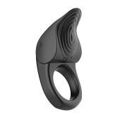 Черное эрекционное виброкольцо Vibro Lust Ring - MALESATION - в Пскове купить с доставкой