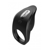 Черное эрекционное виброкольцо Vibro Lust Ring - MALESATION - в Пскове купить с доставкой