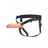 Полый страпон на ремнях 6’’ Hollow Silicone Strap-on - Pipedream - купить с доставкой в Пскове