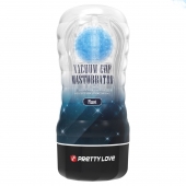 Прозрачный текстурированный мастурбатор Vacuum Cup Masturbator Planet - Baile - в Пскове купить с доставкой