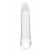 Прозрачная насадка-удлинитель 6.6’’ Extender With Ball Strap - 17,3 см. - Dream Toys - в Пскове купить с доставкой