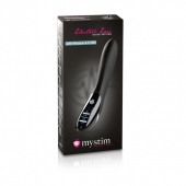 Черный вибратор с миостимуляцией Mystim Electric Eric Black Edition - 27 см. - MyStim - купить с доставкой в Пскове