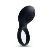 Чёрное перезаряжаемое эрекционное виброкольцо Tyler - Svakom - в Пскове купить с доставкой