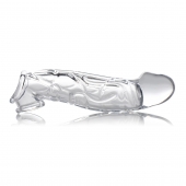 Прозрачная насадка для увеличения члена 2 Inch Clear Extender Sleeve - XR Brands - в Пскове купить с доставкой
