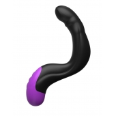 Черно-фиолетовый вибромассажёр простаты Hyper-Pulse P-Spot Massager - Pipedream - в Пскове купить с доставкой