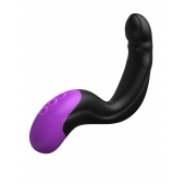 Черно-фиолетовый вибромассажёр простаты Hyper-Pulse P-Spot Massager - Pipedream - в Пскове купить с доставкой