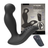 Черный вибромассажер простаты 3,5’’ Remote Control P-spot Massager - 12,5 см. - Erokay - в Пскове купить с доставкой