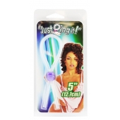 Прозрачное лассо с фиолетовой бусиной SILICONE COCK RING WITH BEAD LAVENDER - NMC - в Пскове купить с доставкой
