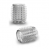 Прозрачная насадка с шипами STAY HARD COCK SLEEVE 01 CLEAR - Blush Novelties - в Пскове купить с доставкой