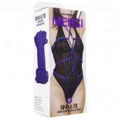 Фиолетовая верёвка для связывания и фиксации Bind Tie - 15,24 м. - Doc Johnson - купить с доставкой в Пскове