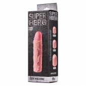 Фаллоудлинитель SUPER HERO Sex Machine - 15,5 см. - Lola Games - в Пскове купить с доставкой