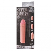 Фаллоудлинитель SUPER HERO Tempter - 16 см. - Lola Games - в Пскове купить с доставкой