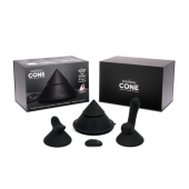 Конусный вибромассажер Cowgirl Cone с 2 насадками - CowGirl - купить с доставкой в Пскове
