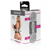 Прозрачный двусторонний мастурбатор Fleshlight Quickshot Mia Malkova - Fleshlight - в Пскове купить с доставкой