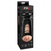 Мастурбатор-вагина с вибрацией Vibrating Mega Milker - Pipedream - в Пскове купить с доставкой