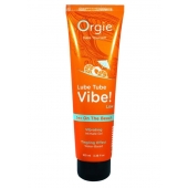 Гель с эффектом вибрации Lube Tube Vibe Low Sex On The Beach - 100 мл. - ORGIE - купить с доставкой в Пскове