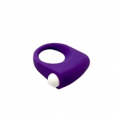 Фиолетовое эрекционное кольцо Puggle Vibrating Ring with Bullet - Adrien Lastic - в Пскове купить с доставкой