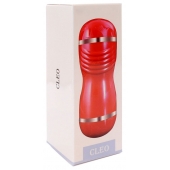 Двусторонний мастурбатор в колбе Cleo - вагина и ротик - Boys of Toys - в Пскове купить с доставкой