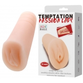 Телесный тугой мастурбатор-вагина Passion Lady - Baile - в Пскове купить с доставкой