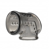 Дымчатая насадка на пенис и мошонку - Baile - в Пскове купить с доставкой