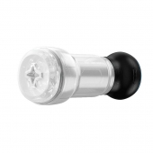 Набор PowerBlow   Feel Pocket Stroker Crystal: мастурбатор и интерактивная насадка - Kiiroo - в Пскове купить с доставкой
