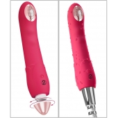 Малиновая насадка на душ с вибрацией Showers to orgasm - 20,1 см. - Orion - купить с доставкой в Пскове