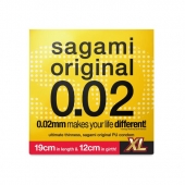 Презерватив увеличенного размера Sagami Original 0.02 XL-size - 1 шт. - Sagami - купить с доставкой в Пскове