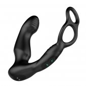 Черный двухмоторный массажер простаты Nexus Simul8 Wave Edition - Nexus Range - в Пскове купить с доставкой