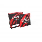 Презервативы с ароматом колы Expert Cola - 3 шт. - Expert - купить с доставкой в Пскове