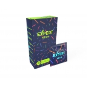 Светящиеся в темноте презервативы Expert Neon - 15 шт. - Expert - купить с доставкой в Пскове