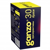 Ароматизированные презервативы Ganzo Juice - 30 шт. - Ganzo - купить с доставкой в Пскове