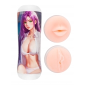 Двусторонний мастурбатор аниме - ротик и вагина - Tokyo Style - в Пскове купить с доставкой