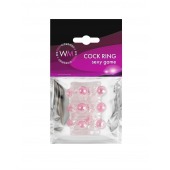 Прозрачная сквозная насадка на пенис с цветными шариками - Erowoman-Eroman - в Пскове купить с доставкой