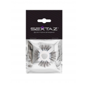 Эластичное эрекционное кольцо с черными «ресничками» - Sextaz - в Пскове купить с доставкой