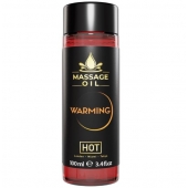 Массажное масло с согревающим эффектом Massage Oil Warming - 100 мл. - HOT - купить с доставкой в Пскове