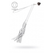 Белая кожаная плеть - 50 см. - Pecado - купить с доставкой в Пскове