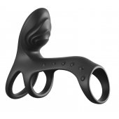 Черная насадка на пенис Ultimate Couples Cage Pro - Pipedream - в Пскове купить с доставкой