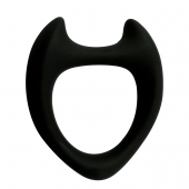 Черное эрекционное кольцо с рожками Wooomy Toro M - Adrien Lastic - в Пскове купить с доставкой