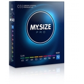 Презервативы MY.SIZE размер 72 - 3 шт. - My.Size - купить с доставкой в Пскове
