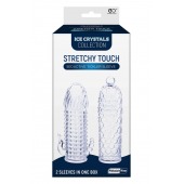 Набор из 2 прозрачных насадок на член Seductive Tickler Sleeves Set - NMC - в Пскове купить с доставкой