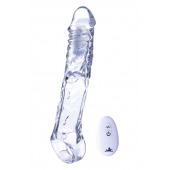 Прозрачная насадка-удлинитель Length Enhancer With Bullet с подхватом - 22,3 см. - NMC - в Пскове купить с доставкой